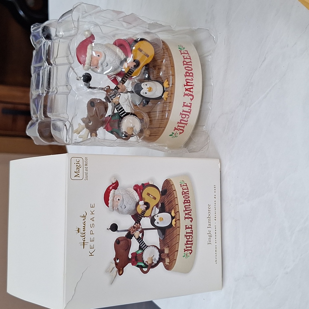 Hallmark Keepsake ornament Jingle Jamboree ornament 2010 HANDCRAFTED New